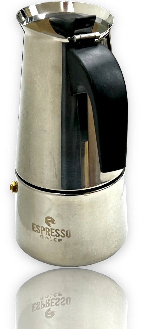Accessories 6 Cup Stove Top Espresso Maker (Stainless Steel) W/ Logo