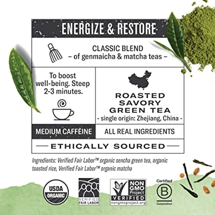 NUMI ORGANIC TEA TOASTED RICE - Image 2