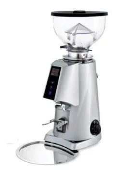 Fiorenzato F4 Nano V2 Electronic Espresso Burr Grinder - SILVER
