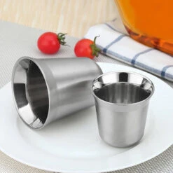 Accessories Double Wall Stainless Espresso Cup
