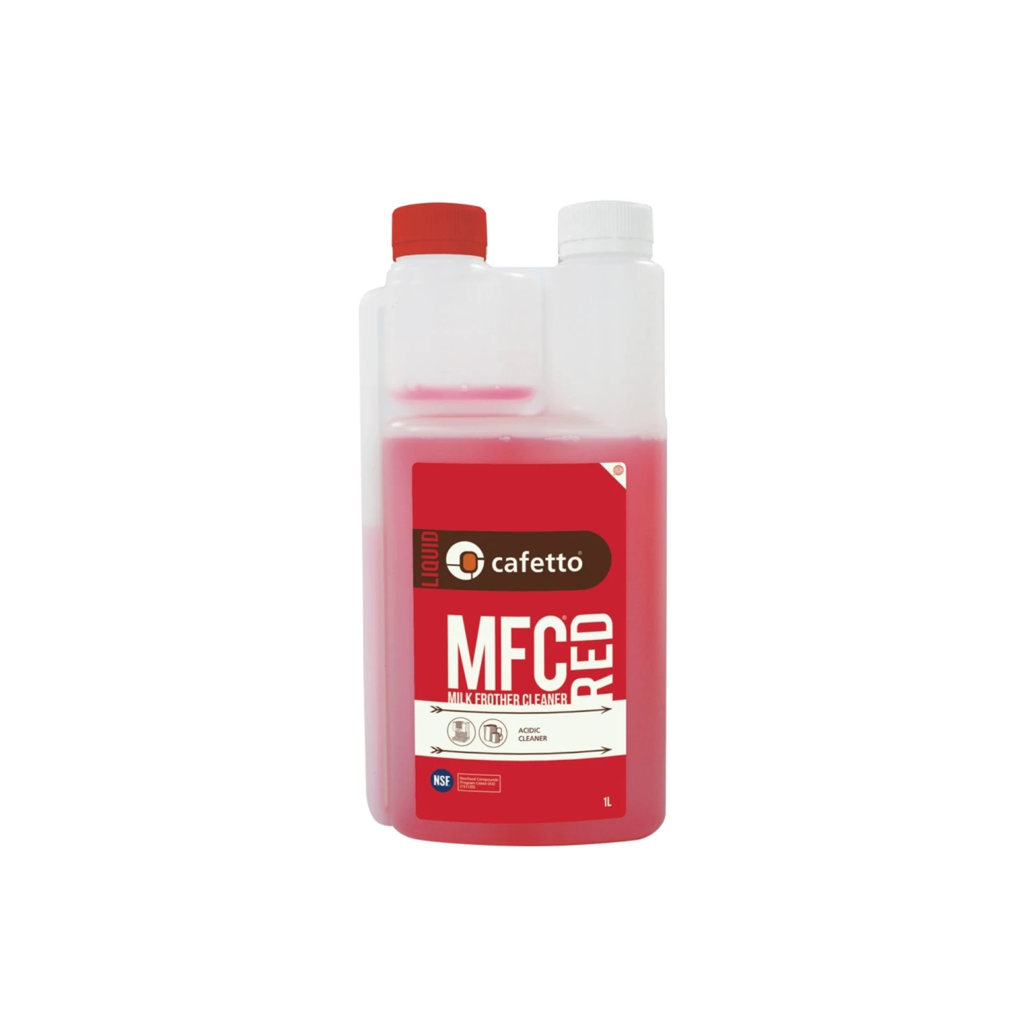 Accessories Cafetto RED MFC (Milk Frother Cleaner) 1lt